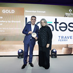 Ten06's GOLD award for innovation inTourism Awards 2025